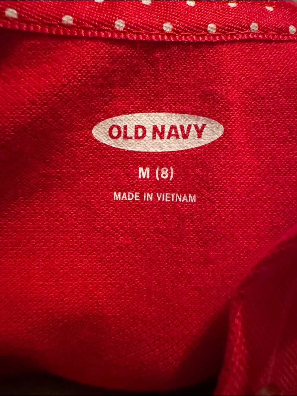 Girls' Short Sleeve Polo Shirt - Red NWT